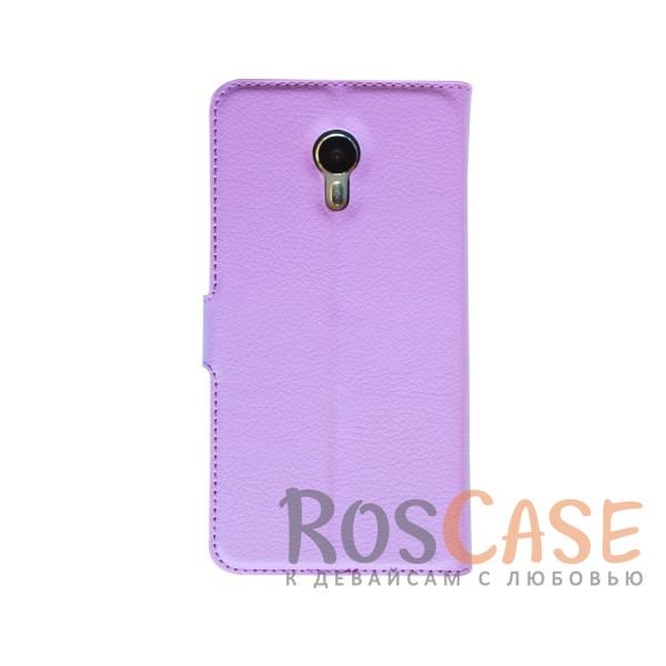 Фото Фиолетовый Wallet | Кожаный чехол-кошелек с внутренними карманами для Meizu M3 Note