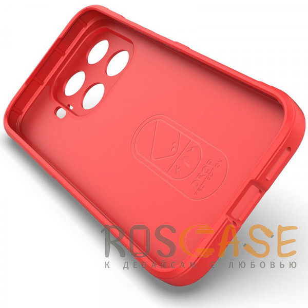 Изображение Красный Flex Silicone | Противоударный чехол для Xiaomi Mi 17T с защитой камеры и микрофиброй