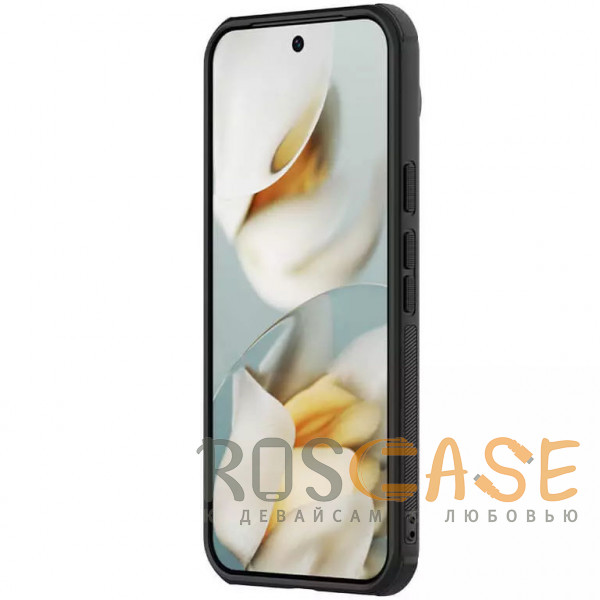 Изображение Черный Nillkin Super Frosted Shield Magnetic | Пластиковый чехол с поддержкой Magsafe для Google Pixel 10 Pro XL