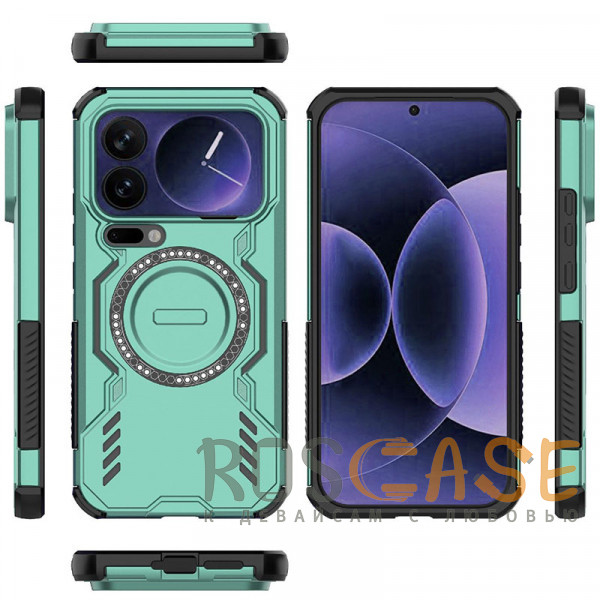 Фотография Зеленый Mirage MagSafe | Противоударный чехол с поддержкой MagSafe для Xiaomi Mi 17 Pro Max