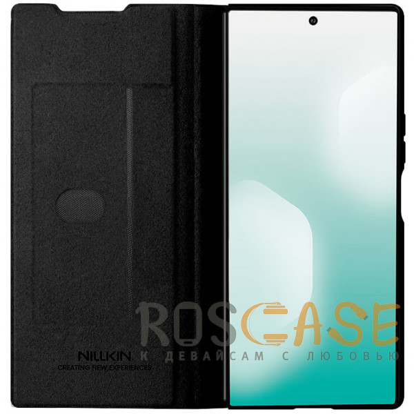 Фотография Черный Nillkin Qin PRO | Чехол-книжка из Premium экокожи с защитой камеры для Samsung Galaxy Z Fold 7