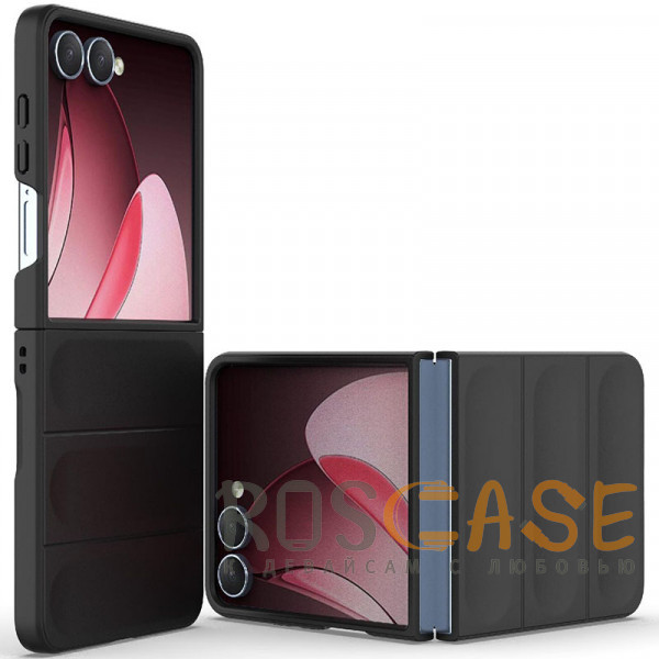 Фото Черный Flex Matte | Пластиковый чехол с Soft Touch покрытием для Samsung Galaxy Z Flip 7