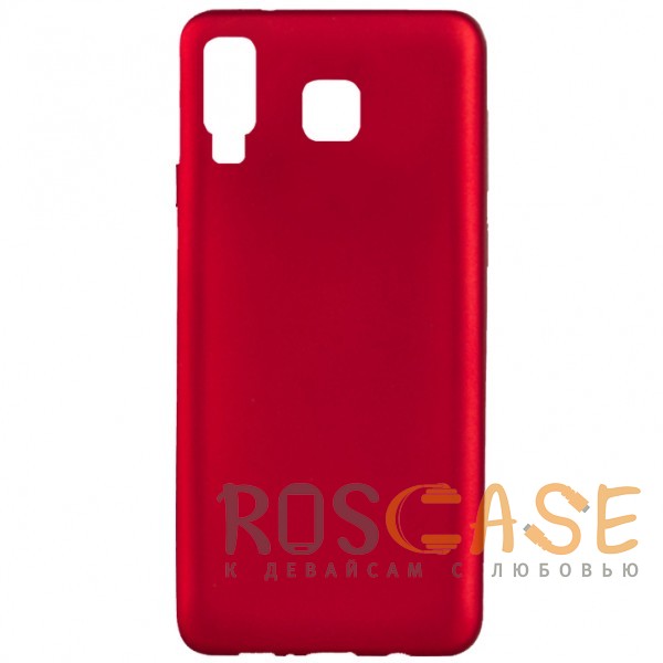 Фото Красный J-Case THIN | Гибкий силиконовый чехол для Samsung Galaxy A8 Star (A9 Star)