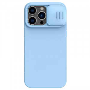 Nillkin CamShield Silky Magnetic | Силиконовый чехол  для iPhone 14 Pro