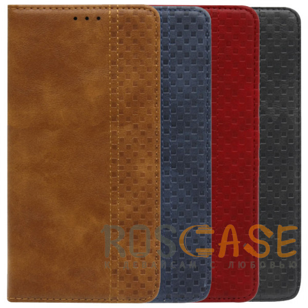Фото Business Wallet | Кожаный чехол книжка с визитницей для Xiaomi Redmi Note 8T