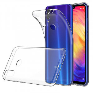 Прозрачный силиконовый чехол для Xiaomi Redmi 7