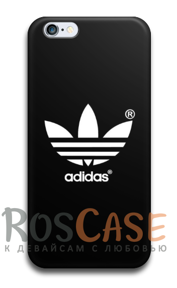 Фото Пластиковый чехол RosCase "Adidas" для iPhone 5/5S/SE