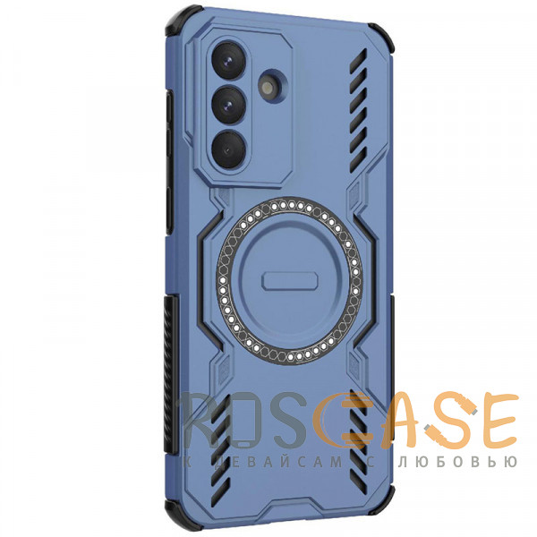 Фото Синий Mirage MagSafe | Противоударный чехол с поддержкой MagSafe для Samsung Galaxy A57