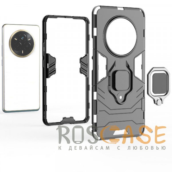 Фото Красный Transformer Ring | Противоударный чехол под магнитный держатель для Realme 14 Pro 5G