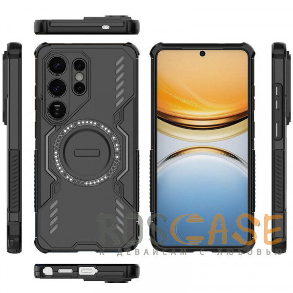 Фотография Черный Mirage MagSafe | Противоударный чехол с поддержкой MagSafe для Samsung Galaxy S26 Ultra