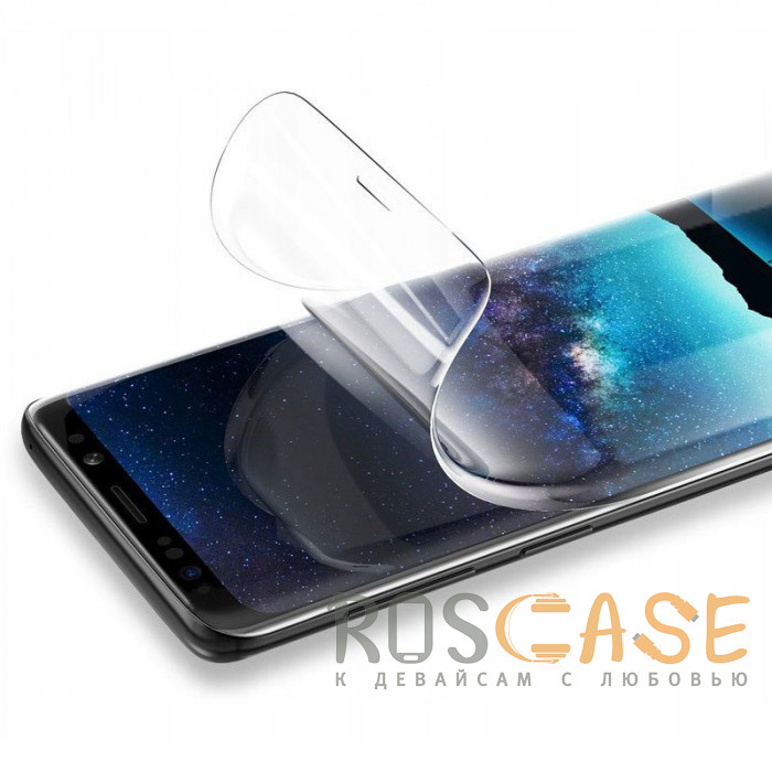 Фото Прозрачная Гидрогелевая защитная пленка Rock для Samsung G955 Galaxy S8 Plus