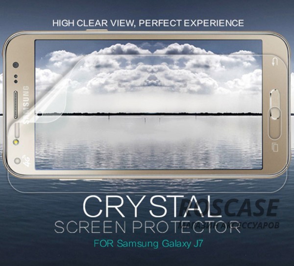 фото защитная пленка Nillkin Crystal для Samsung J700H Galaxy J7