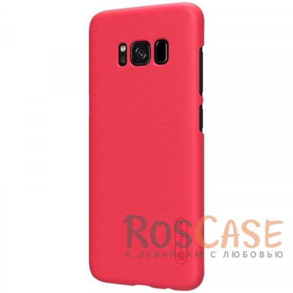 Фото Красный Nillkin Super Frosted Shield | Матовый чехол для Samsung G955 Galaxy S8 Plus