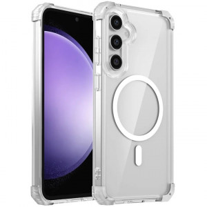 Nature Magnetic | Прозрачный противоударный чехол с поддержкой MagSafe  для Samsung Galaxy S24 FE