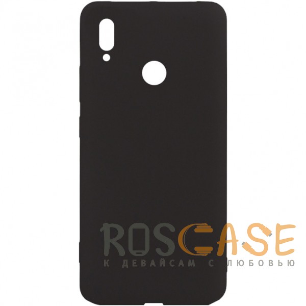 Фото Черный J-Case THIN | Гибкий силиконовый чехол для Huawei Honor Note 10