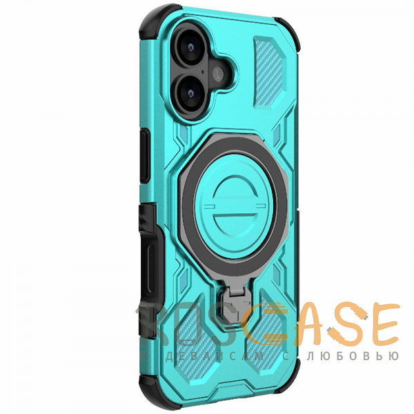Фото Голубой Magnus | Противоударный чехол с Magsafe для iPhone 17