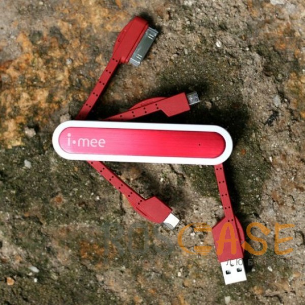 

I-Mee / Melkco | Дата кабель 3 в 1 (microUSB/30pin/lightning)