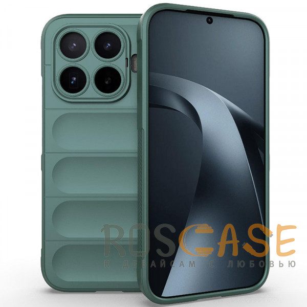Фото Зеленый Flex Silicone | Противоударный чехол для Xiaomi Mi 17T с защитой камеры и микрофиброй