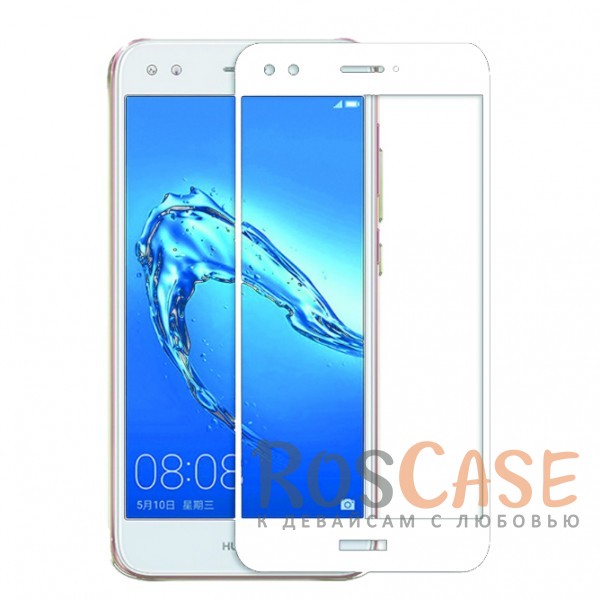 

Artis 2.5D | Цветное защитное стекло на весь экран для Huawei Y6 Pro (2017) / Nova Lite (2017) на весь экран (Белый)