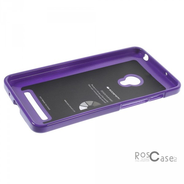 Изображение Фиолетовый Mercury Jelly Pearl Color | Яркий силиконовый чехол для для Asus Zenfone 5 (A501CG)