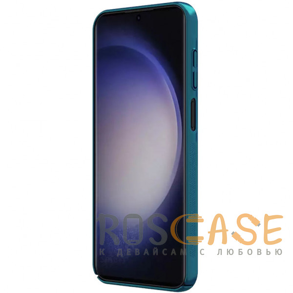 Изображение Синий Nillkin Super Frosted Shield | Матовый пластиковый чехол для Samsung Galaxy A25 5G