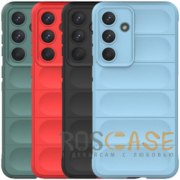 Фото Flex Silicone | Противоударный чехол для Samsung Galaxy S25 FE с защитой камеры и микрофиброй