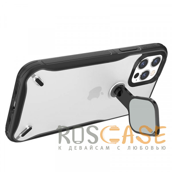 Изображение Черный Nillkin Cyclops | Чехол с защитной крышкой камеры и подставкой для iPhone 12 Mini