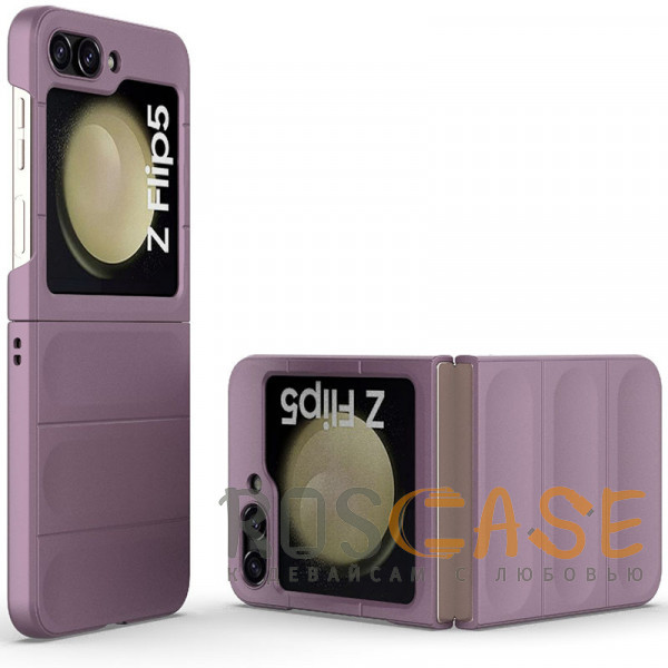 Фото Фиолетовый Flex Matte | Пластиковый чехол с Soft Touch покрытием для Samsung Galaxy Z Flip 5