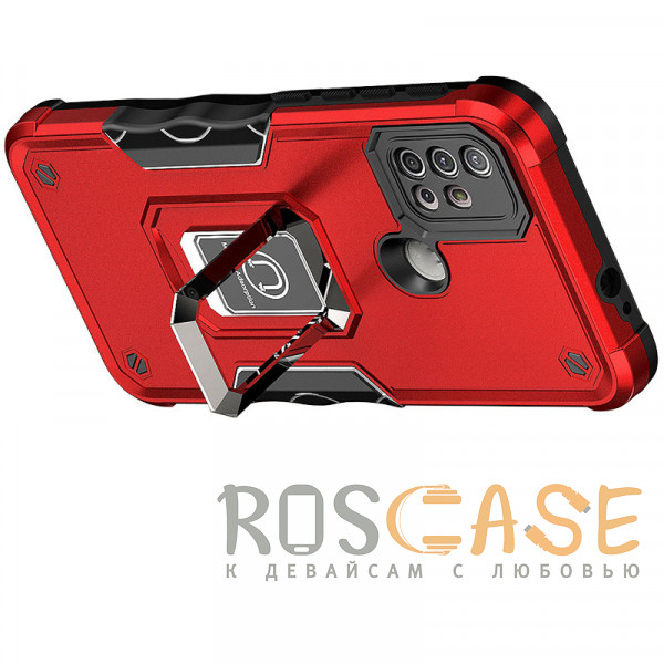 Изображение Черный Magnet Ring | Противоударный чехол с кольцом под магнитный держатель для Motorola Moto G10 / G20 / G30