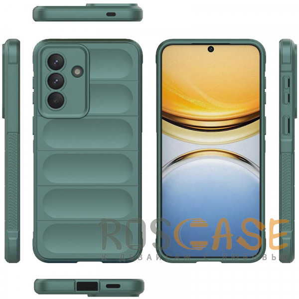 Фото Зеленый Flex Silicone | Противоударный чехол для Samsung Galaxy A57 с защитой камеры и микрофиброй