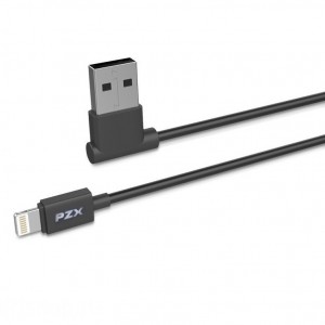 PZX V105 | Дата кабель с L-образным типом подключения USB to Lightning (100см) 3A