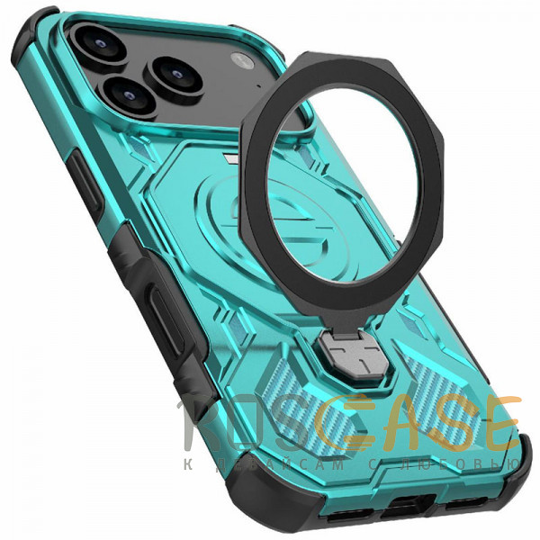 Фото Голубой Magnus | Противоударный чехол с Magsafe для iPhone 17 Pro