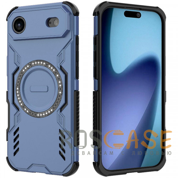 Фото Синий Mirage MagSafe | Противоударный чехол с поддержкой MagSafe для iPhone 17 Air