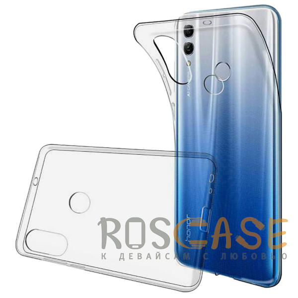 Фото Прозрачный силиконовый чехол для Huawei Honor 10 Lite / P Smart (2019)