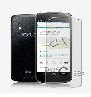  Защитная пленка Nillkin Crystal (Анти-отпечатки) для LG Nexus 4 E960