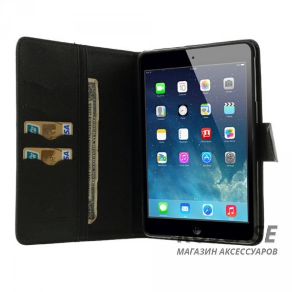 Фото Черный Mercury Fancy Diary | Чехол-книжка для iPad Mini / iPad Mini Retina/ iPad mini 3