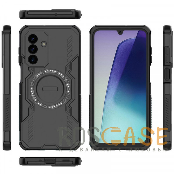 Фотография Черный Mirage MagSafe | Противоударный чехол с поддержкой MagSafe для Samsung Galaxy A17