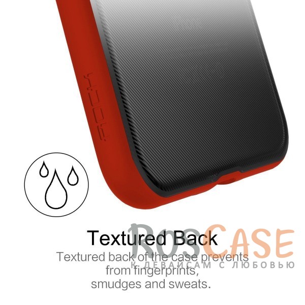 Фото Красный / Red Rock Ring Holder Case M2 | Чехол для iPhone 7/8/SE (2020) с удобным кольцом-подставкой на 360