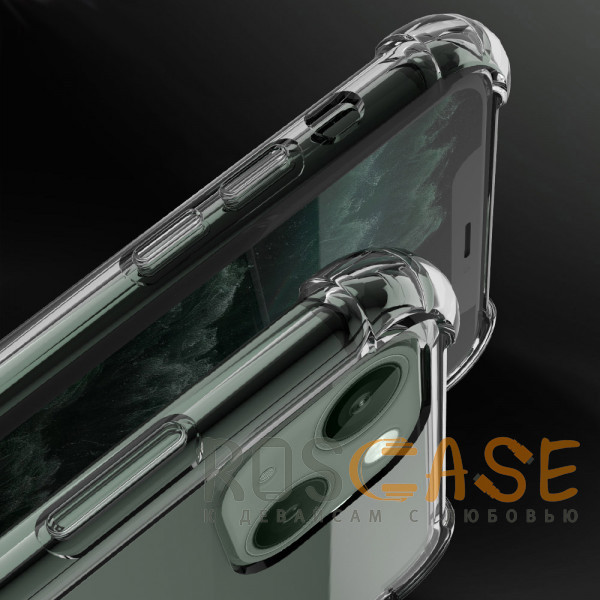 Фотография Прозрачный King Kong | Противоударный прозрачный чехол для iPhone 13 Mini с защитой углов