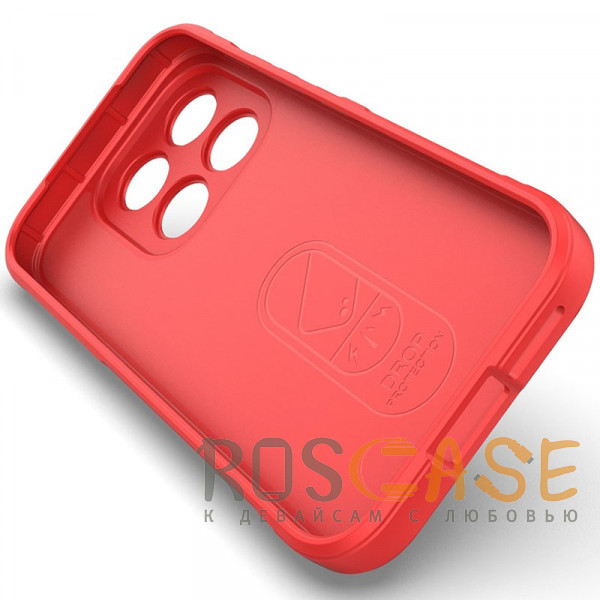 Изображение Красный Flex Silicone | Противоударный чехол для Xiaomi Mi 17 с защитой камеры и микрофиброй