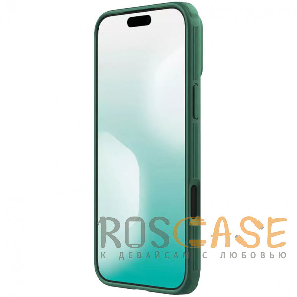Фото Зеленый Nillkin CamShield Pro | Чехол из пластика и TPU с защитой камеры для iPhone 17 Pro Max