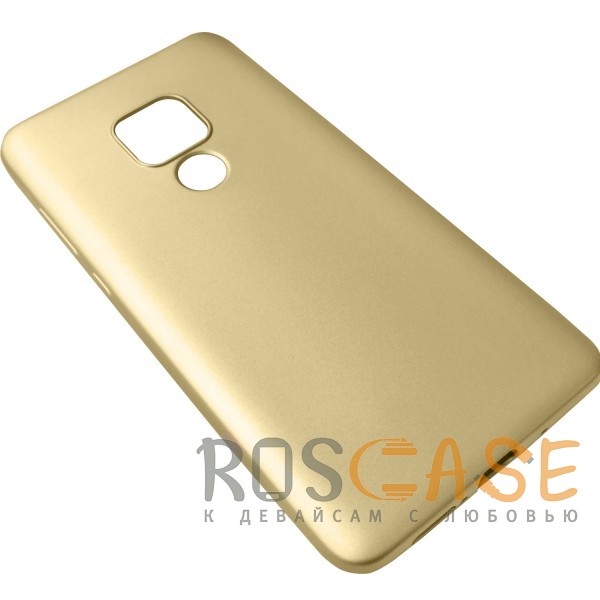 Фотография Золотой J-Case THIN | Гибкий силиконовый чехол для Huawei Mate 20