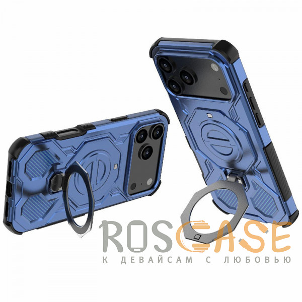 Фотография Темно-синий Magnus | Противоударный чехол с Magsafe для iPhone 17 Pro Max