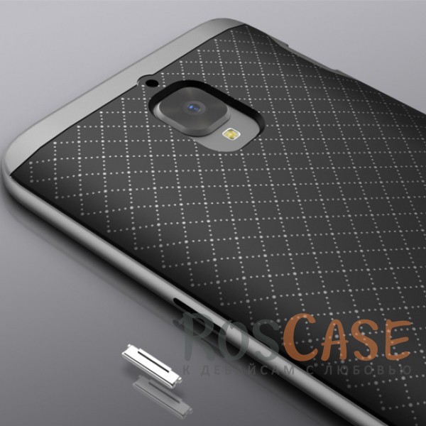 Фото Черный / Серый iPaky Hybrid | Противоударный чехол для OnePlus 3 / OnePlus 3T