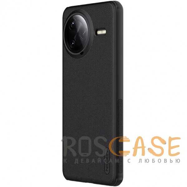 Изображение Черный Nillkin Super Frosted Shield Pro | Матовый чехол из пластика и ТПУ для Xiaomi Poco F7 Ultra / Redmi K80 Pro