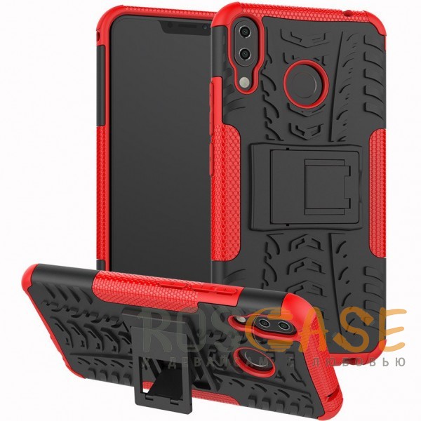 Фото Красный Shield | Противоударный чехол для Asus Zenfone 5 (ZE620KL) с подставкой