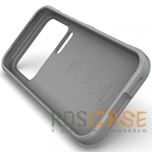 Изображение Серый Flex Silicone | Противоударный чехол для Xiaomi Mi 17 Pro с защитой камеры и микрофиброй