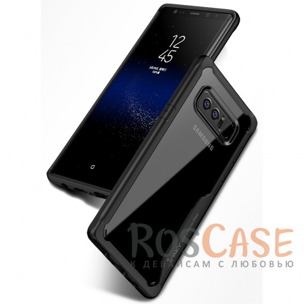 Фотография Черный iPaky Luckcool | Чехол для Samsung Galaxy Note 8 с цветными силиконовыми вставками