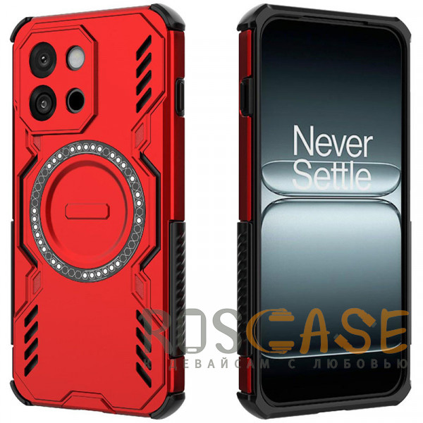 Фото Красный Mirage MagSafe | Противоударный чехол с поддержкой MagSafe для OnePlus 13T / 13S