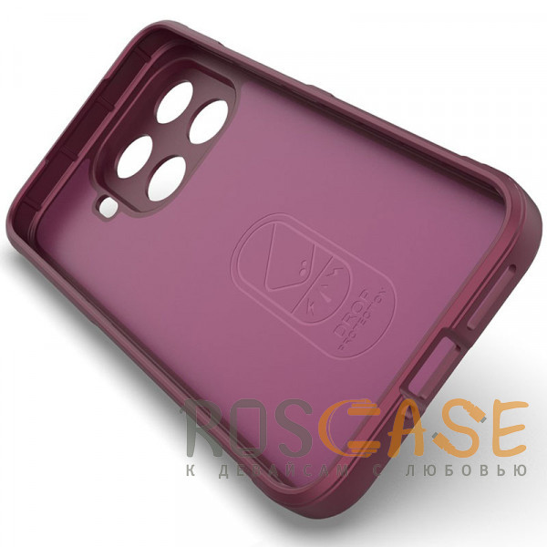 Изображение Бордовый Flex Silicone | Противоударный чехол для Xiaomi Mi 17T Pro с защитой камеры и микрофиброй